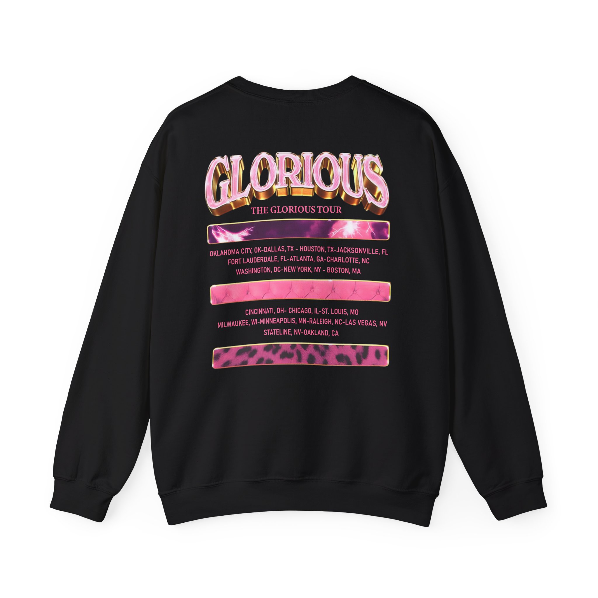Glorilla Glorious Tour From Memphis Unisex Heavy Blendâ„¢ Crewneck Sweatshirt