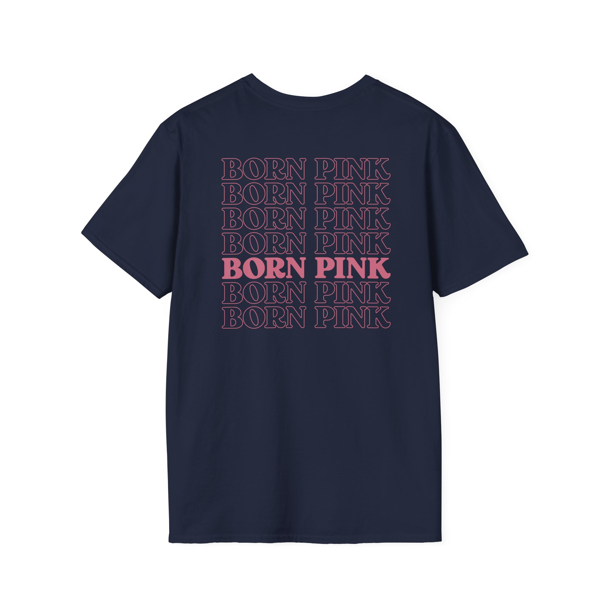 B  Born Pink World Tour Unisex Softstyle T-Shirt