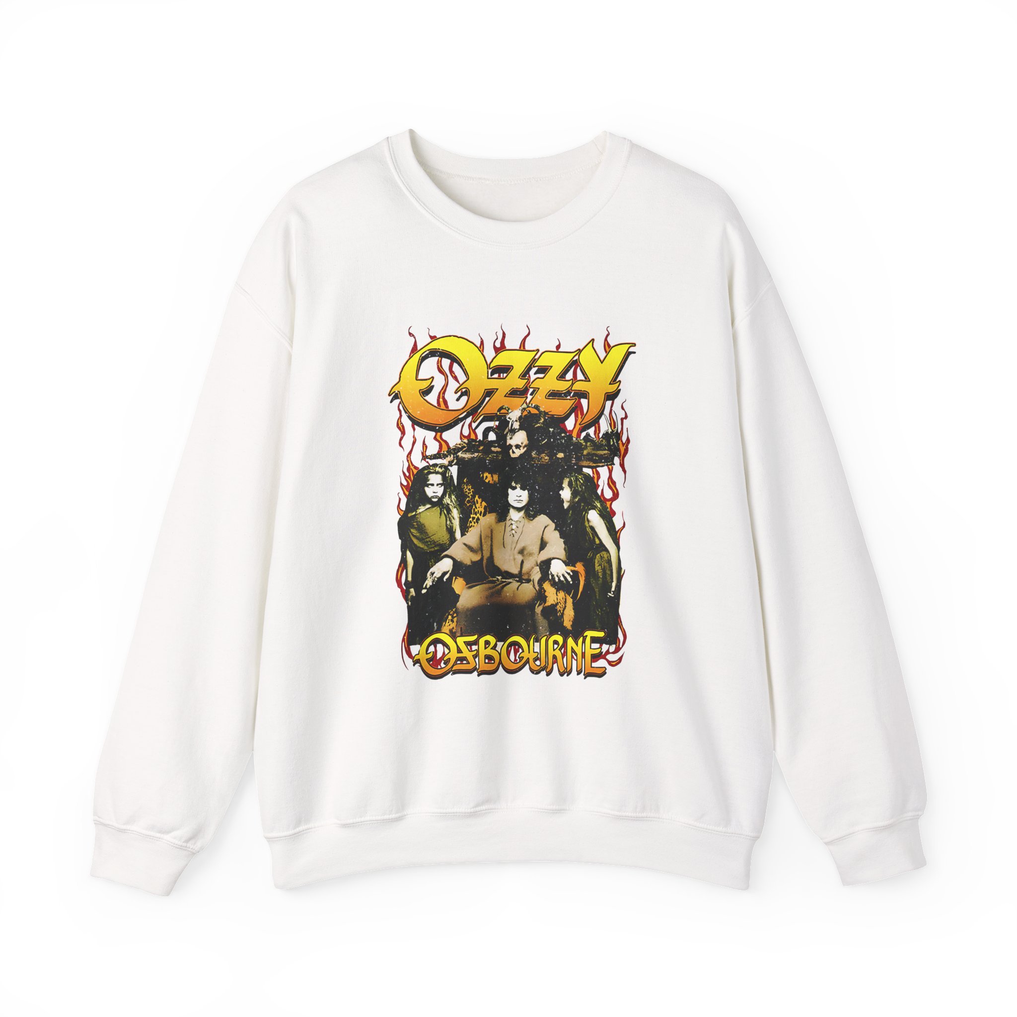 Ozzy Osbourne Unisex Heavy Blendâ„¢ Crewneck Sweatshirt