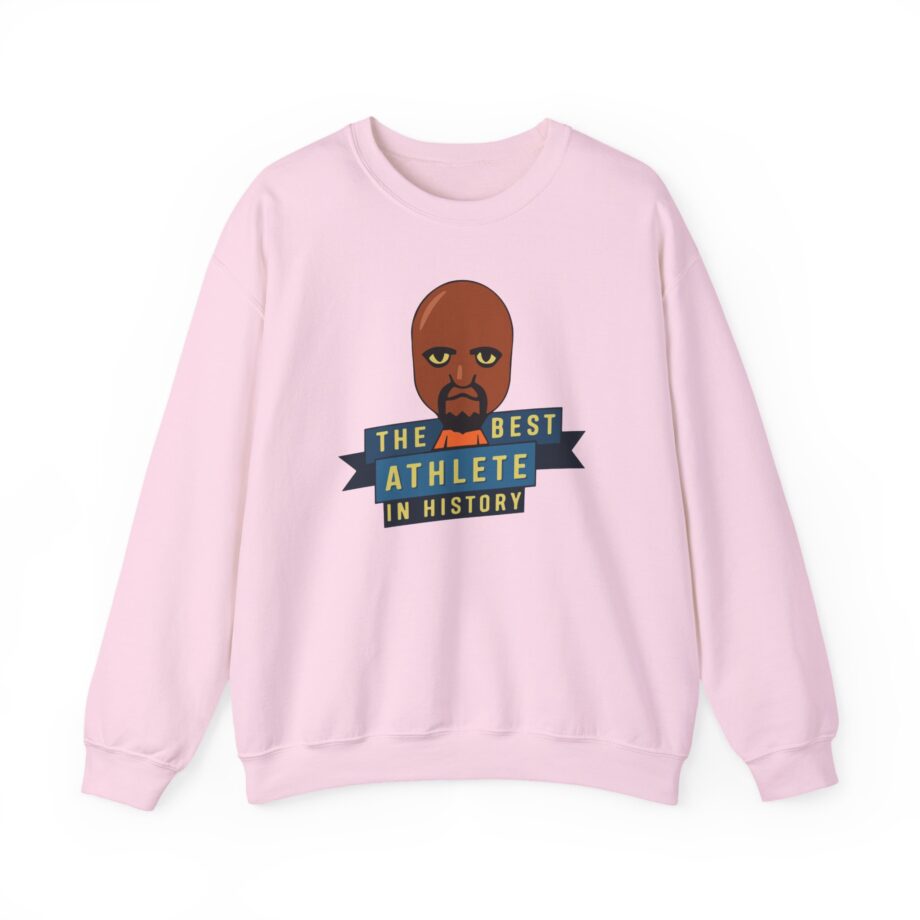 Poofesure the best athlete in history Unisex Heavy Blend™ Crewneck Sweatshirt