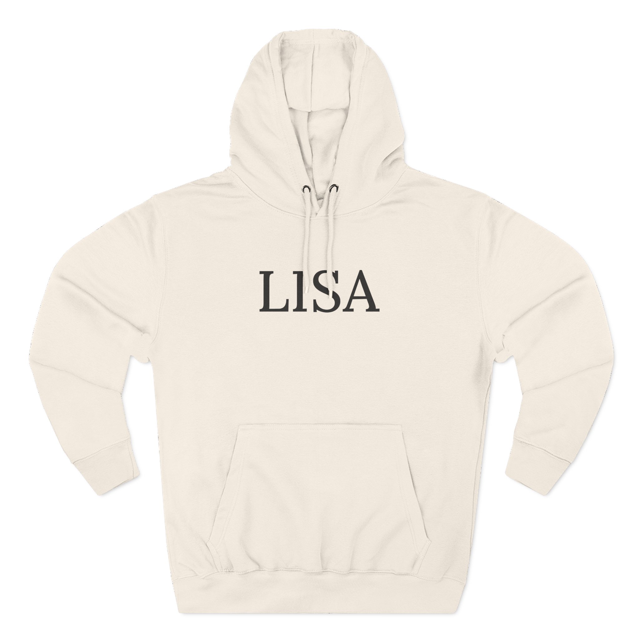 B Lisa Three-Panel Fleece Hoodie