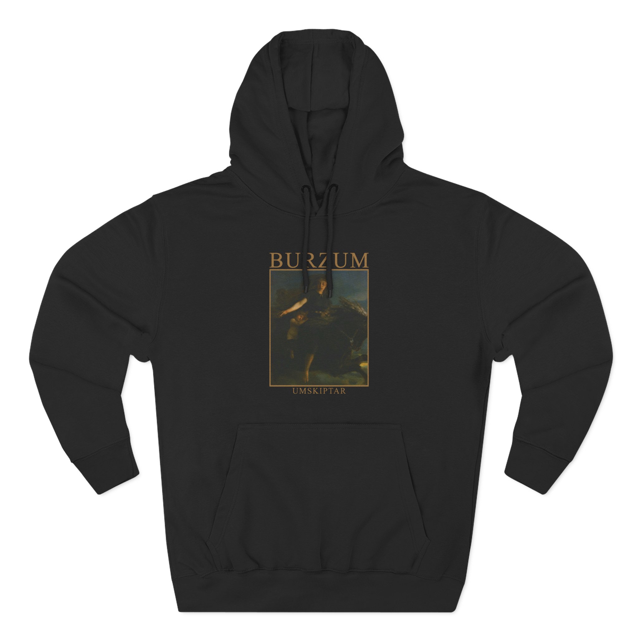 Burzum Umskiptar Three-Panel Fleece Hoodie