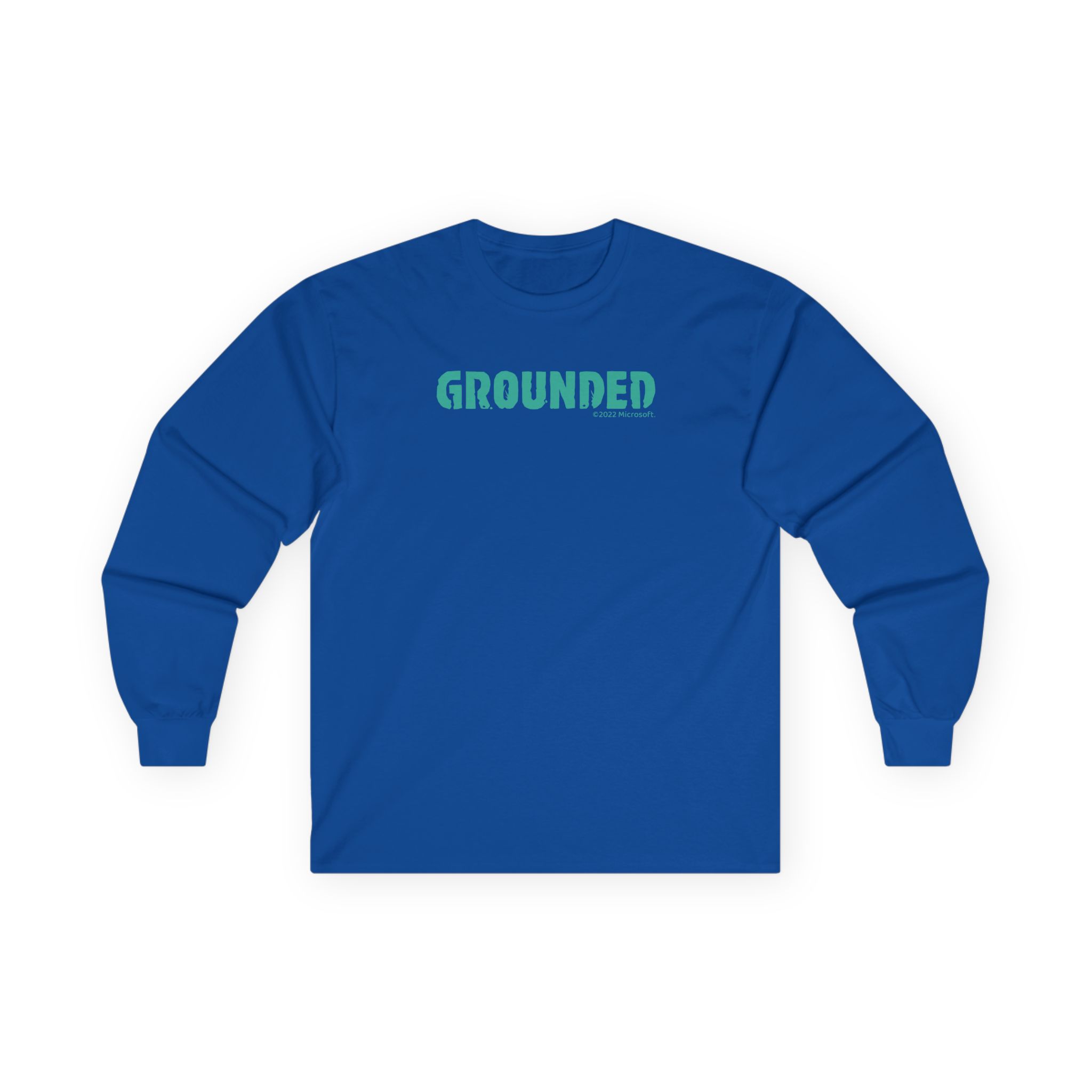 Grounded Logo Unisex Ultra Cotton Long Sleeve Tee