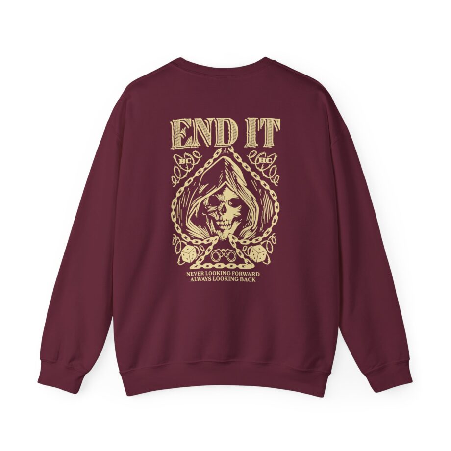 End It Spade Reaper Unisex Heavy Blend™ Crewneck Sweatshirt