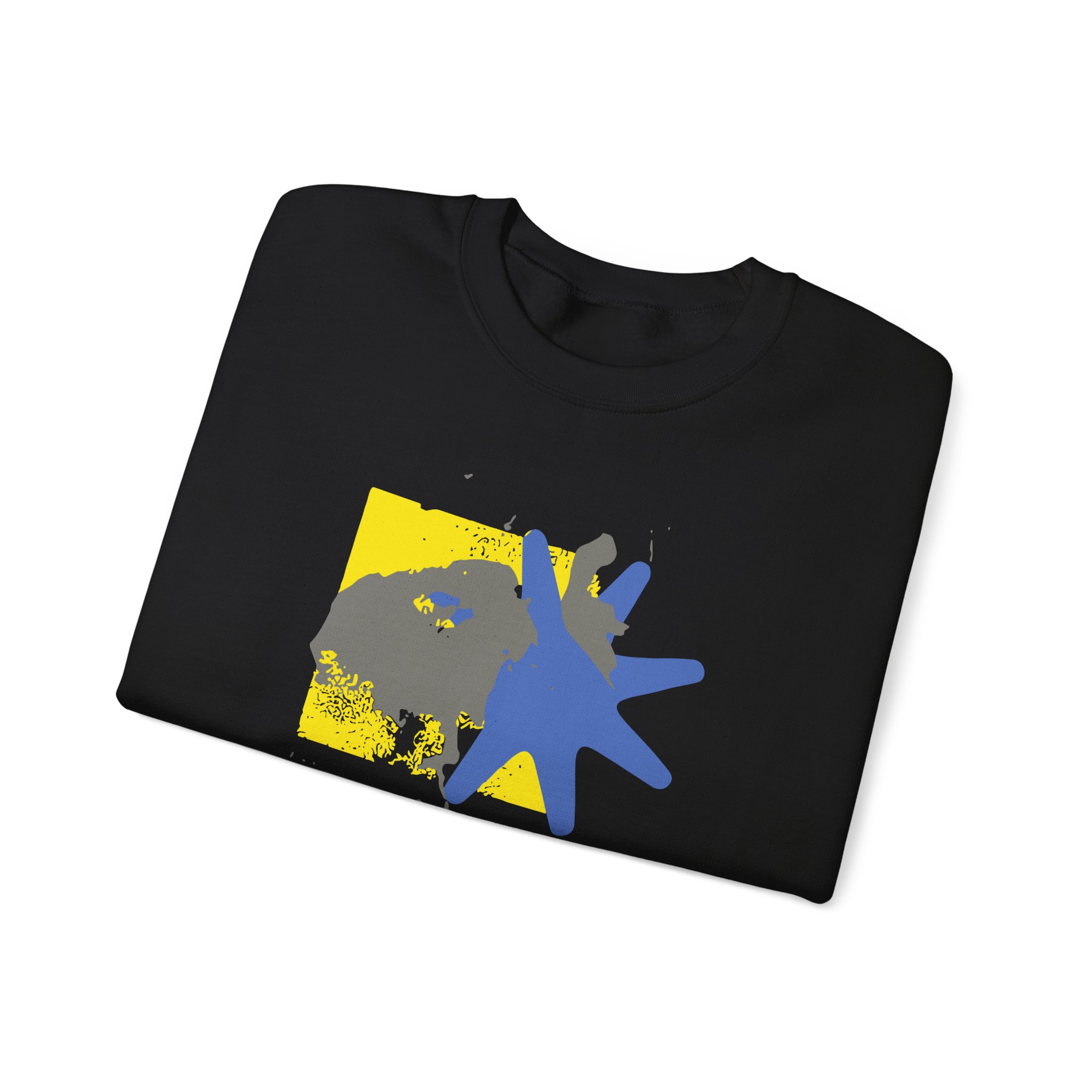 Foxing Shapes Unisex Heavy Blendâ„¢ Crewneck Sweatshirt