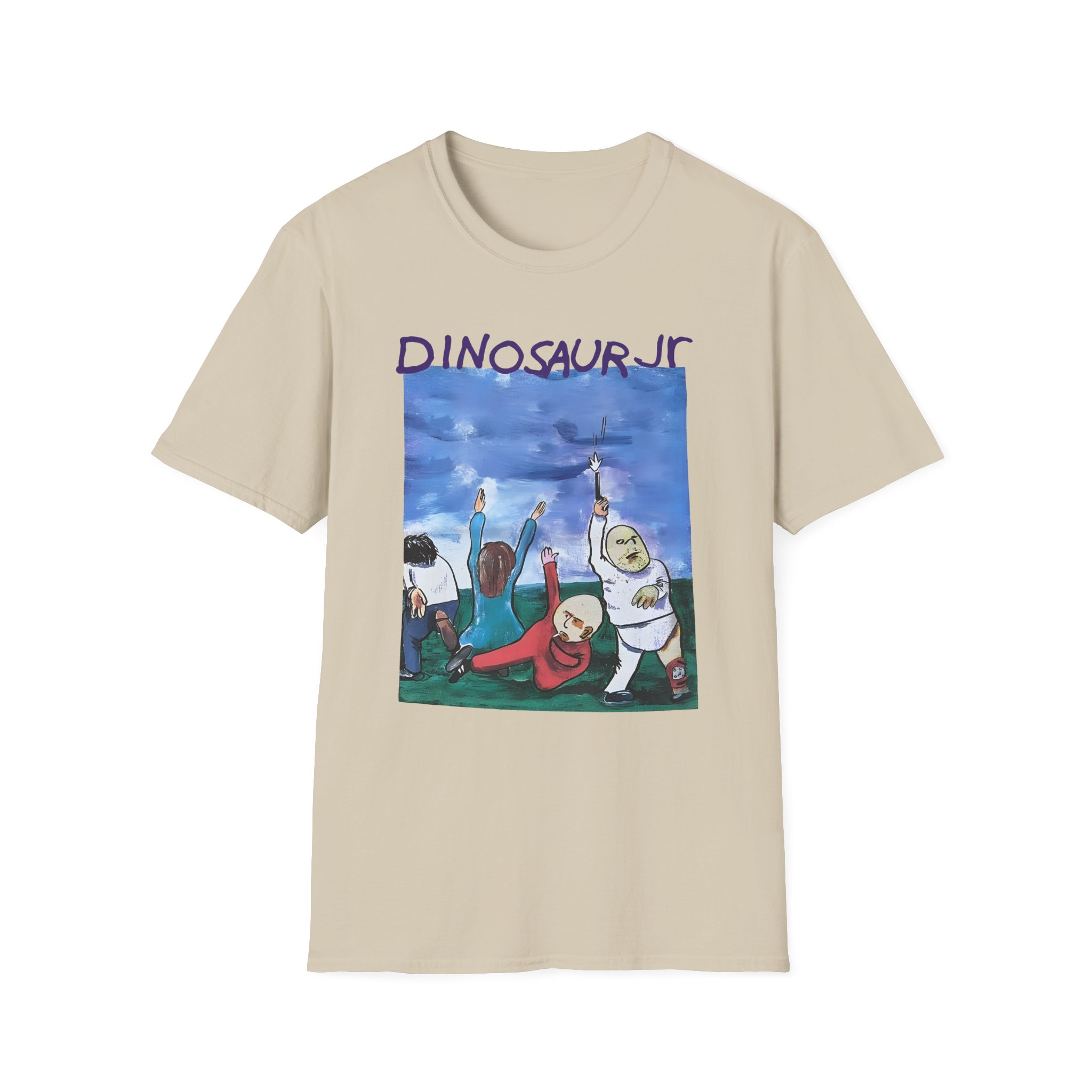 Dinosaur Jr Without a Sound Back Cover Unisex Softstyle T-Shirt