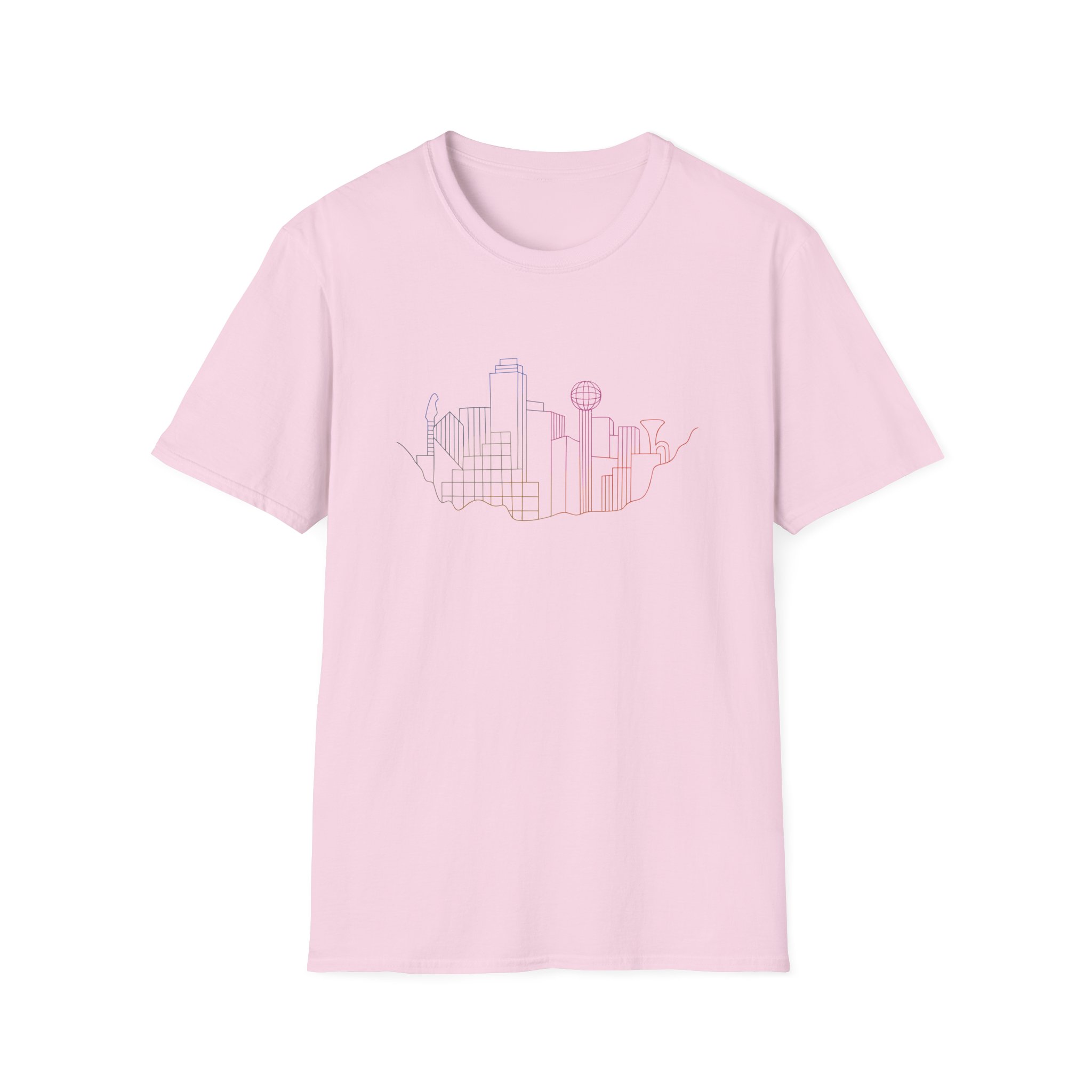 Snarky Puppy Empire Central Skyline Unisex Softstyle T-shirt
