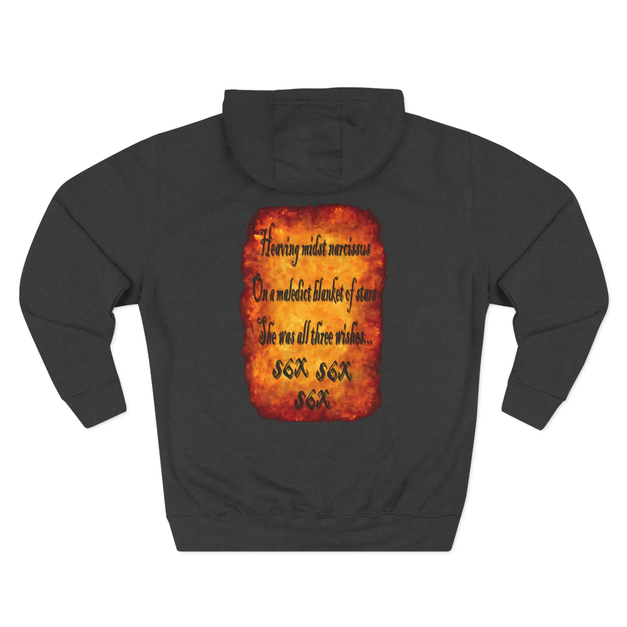 Cradle of Filth Nymphetamine Album Three-Panel Fleece Hoodie