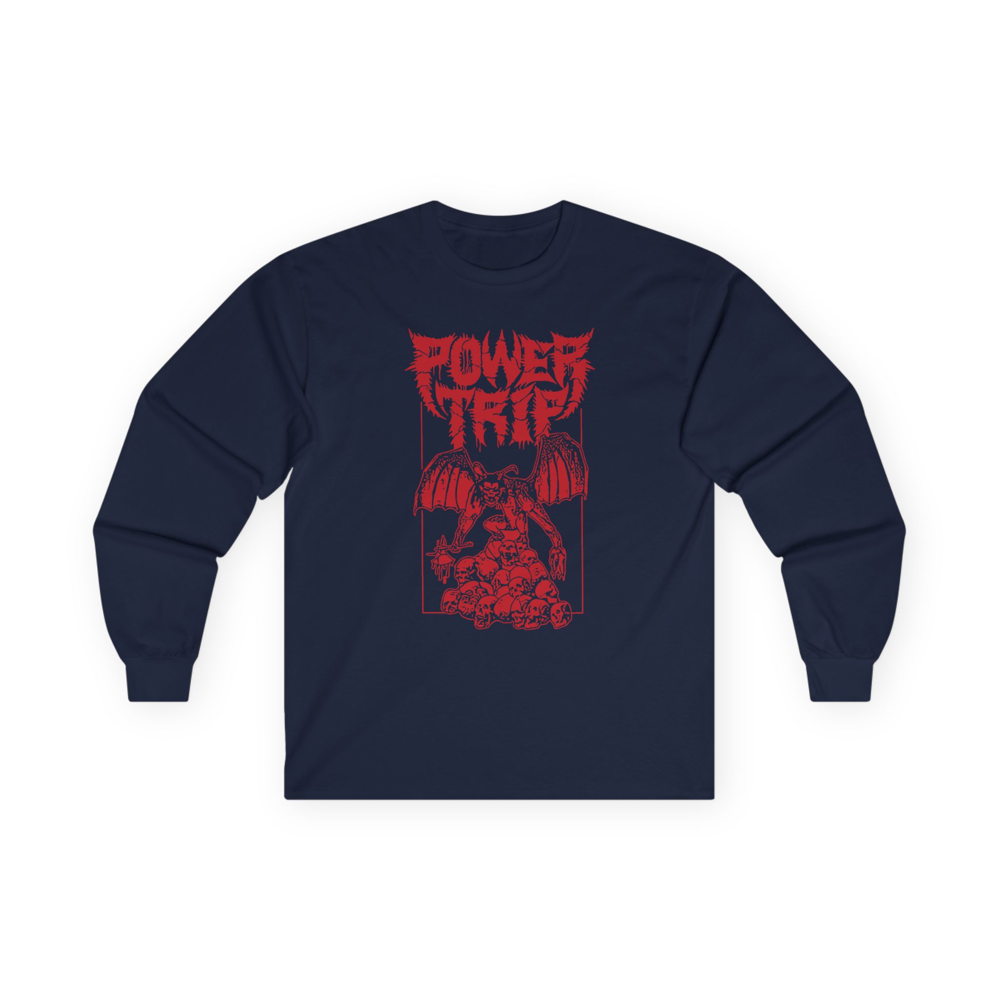 Power Trip Gargoyle Unisex Ultra Cotton Long Sleeve Tee