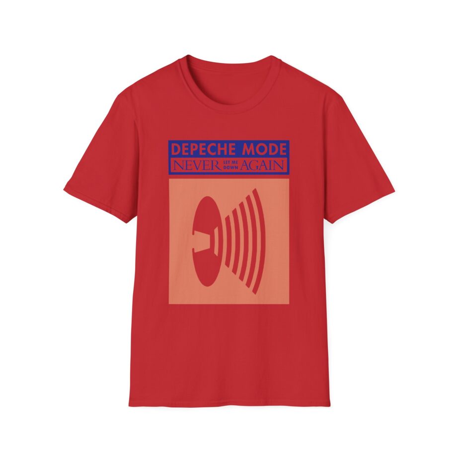 Depeche Mode Never Let Me Down Again Unisex Softstyle T-Shirt