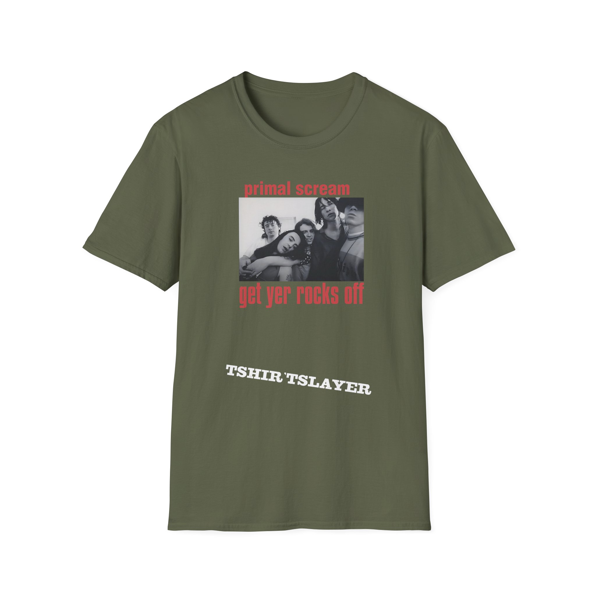 Primal Scream Unisex Softstyle T-Shirt