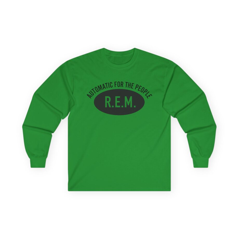 Rem Automatic for the People Unisex Ultra Cotton Long Sleeve Tee