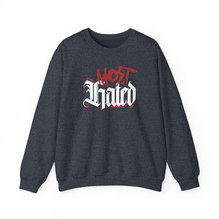 Fredo Bang Most Hated Unisex Heavy Blend™ Crewneck Sweatshirt