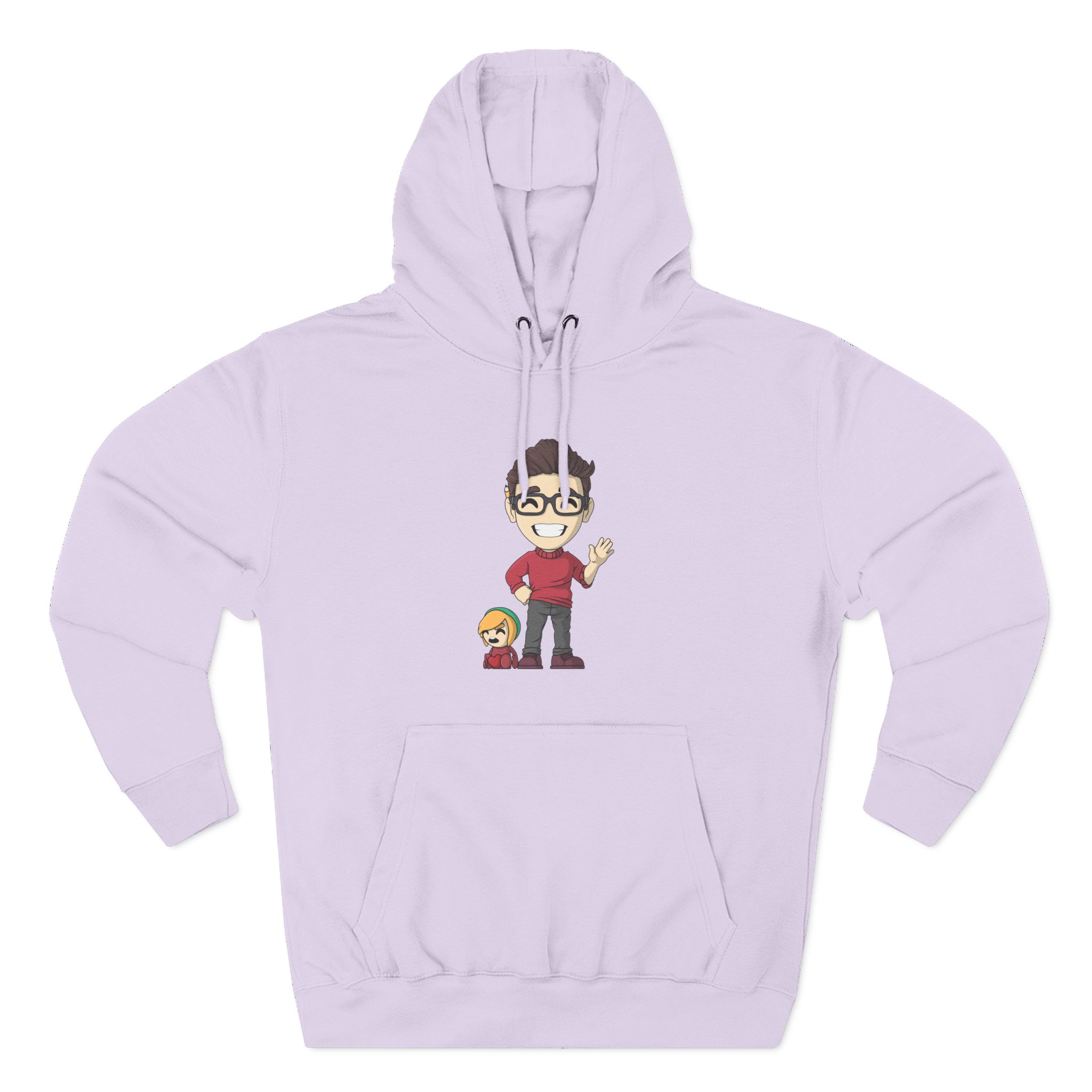 SmallAnt Three-Panel Fleece Hoodie
