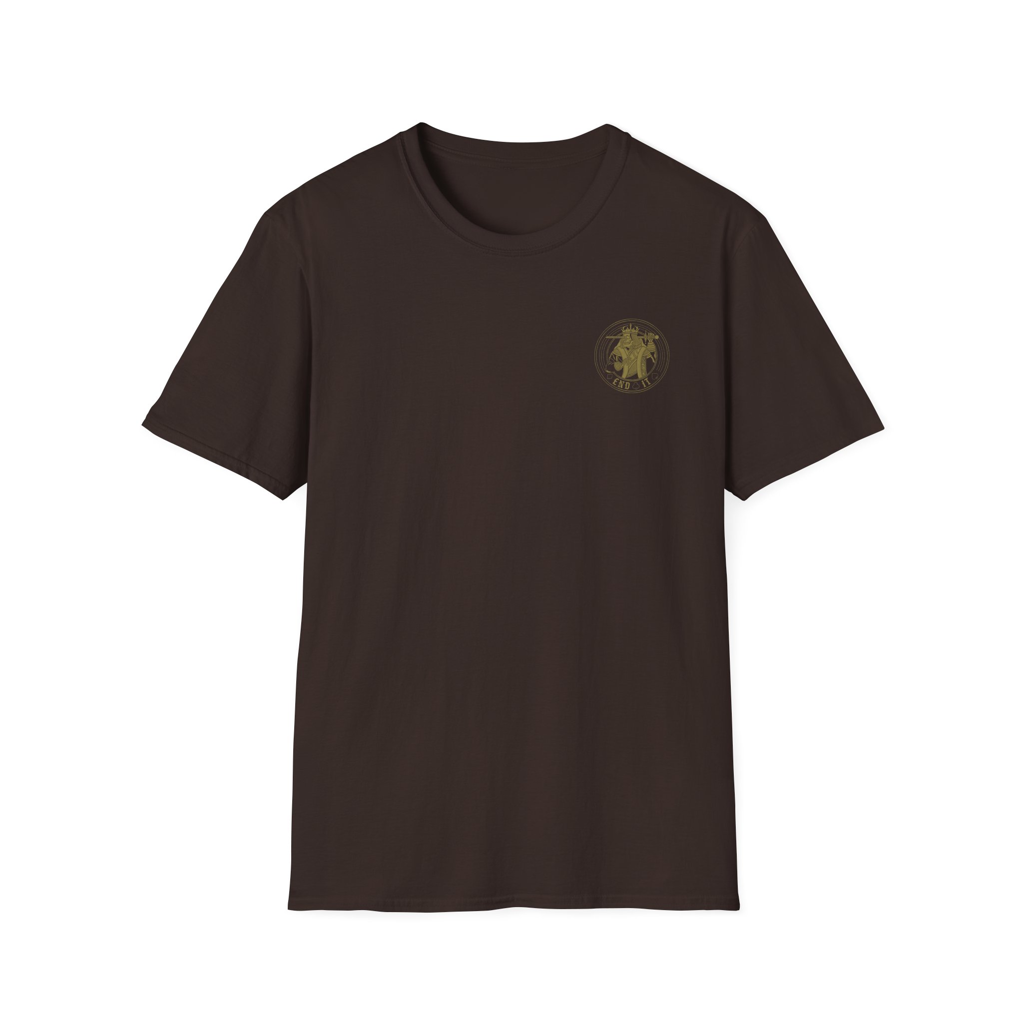 End It King Circle Unisex Softstyle T-Shirt