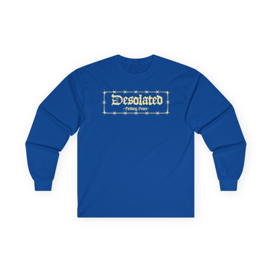 Desolated Finding Peace Unisex Ultra Cotton Long Sleeve Tee