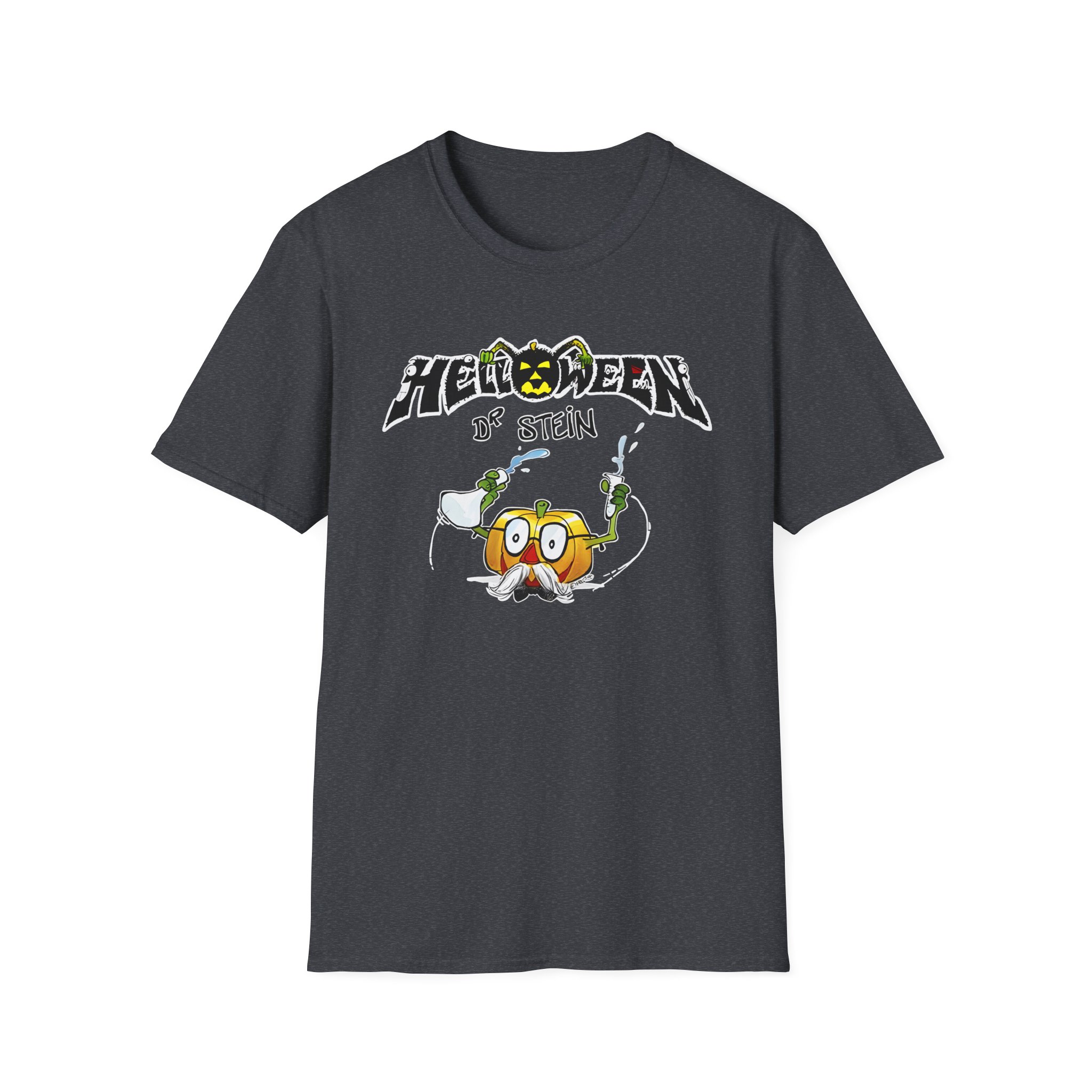 Helloween Dr. Stein Zipper Unisex Softstyle T-Shirt