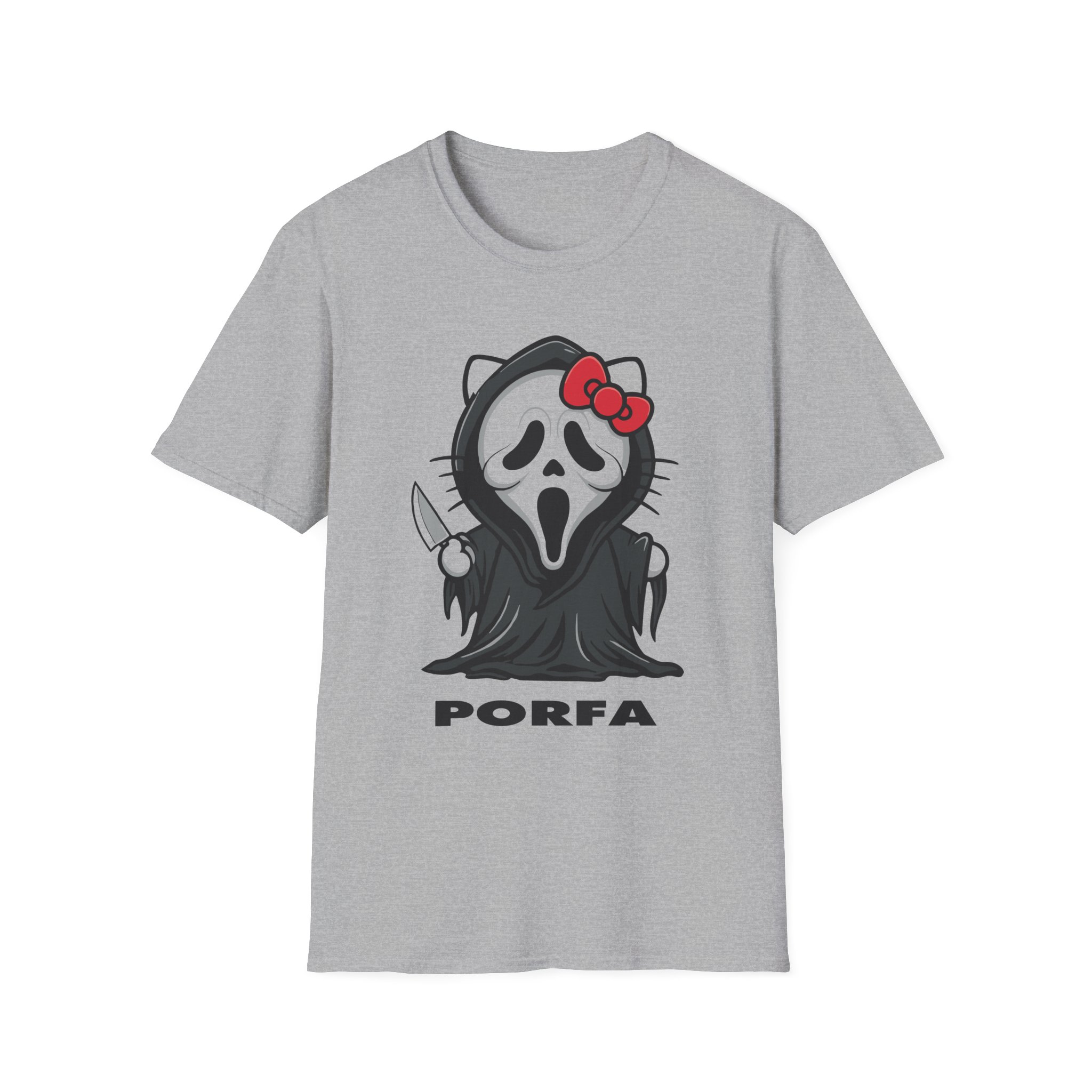 Porfa Scream Halloween Unisex Softstyle T-Shirt