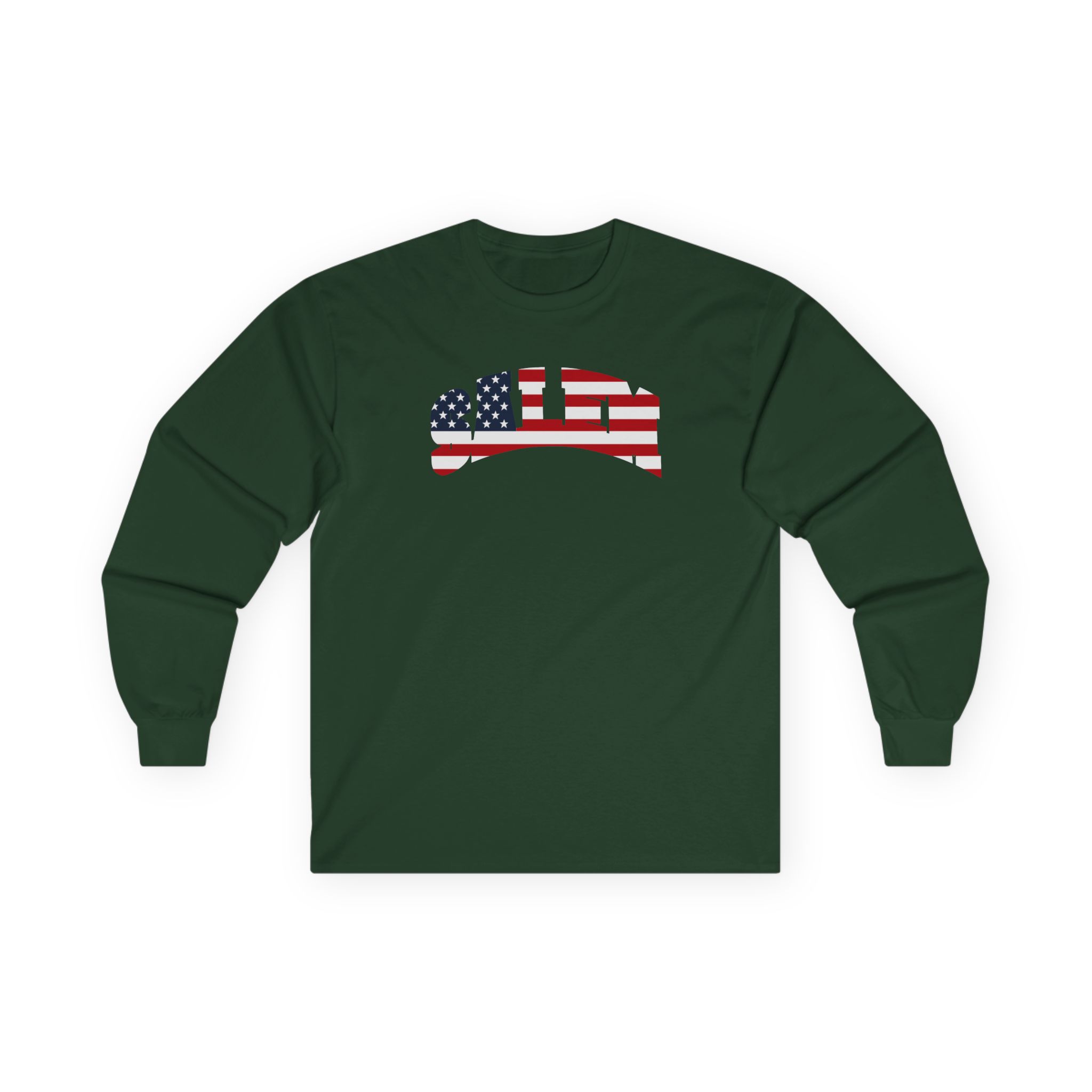 Salem American Unisex Ultra Cotton Long Sleeve Tee