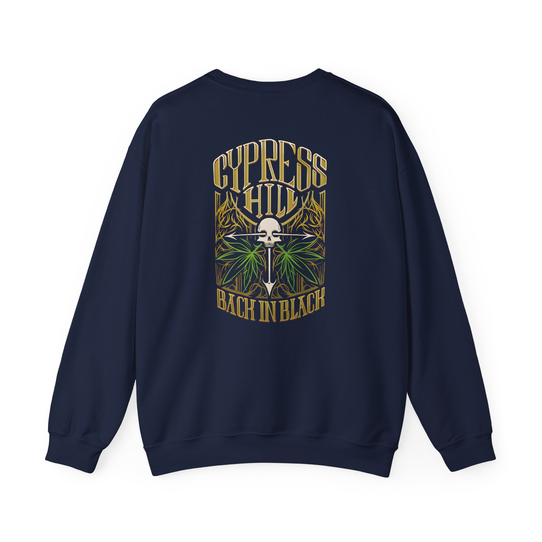 Cypress Hill Back In Black Unisex Heavy Blendâ„¢ Crewneck Sweatshirt