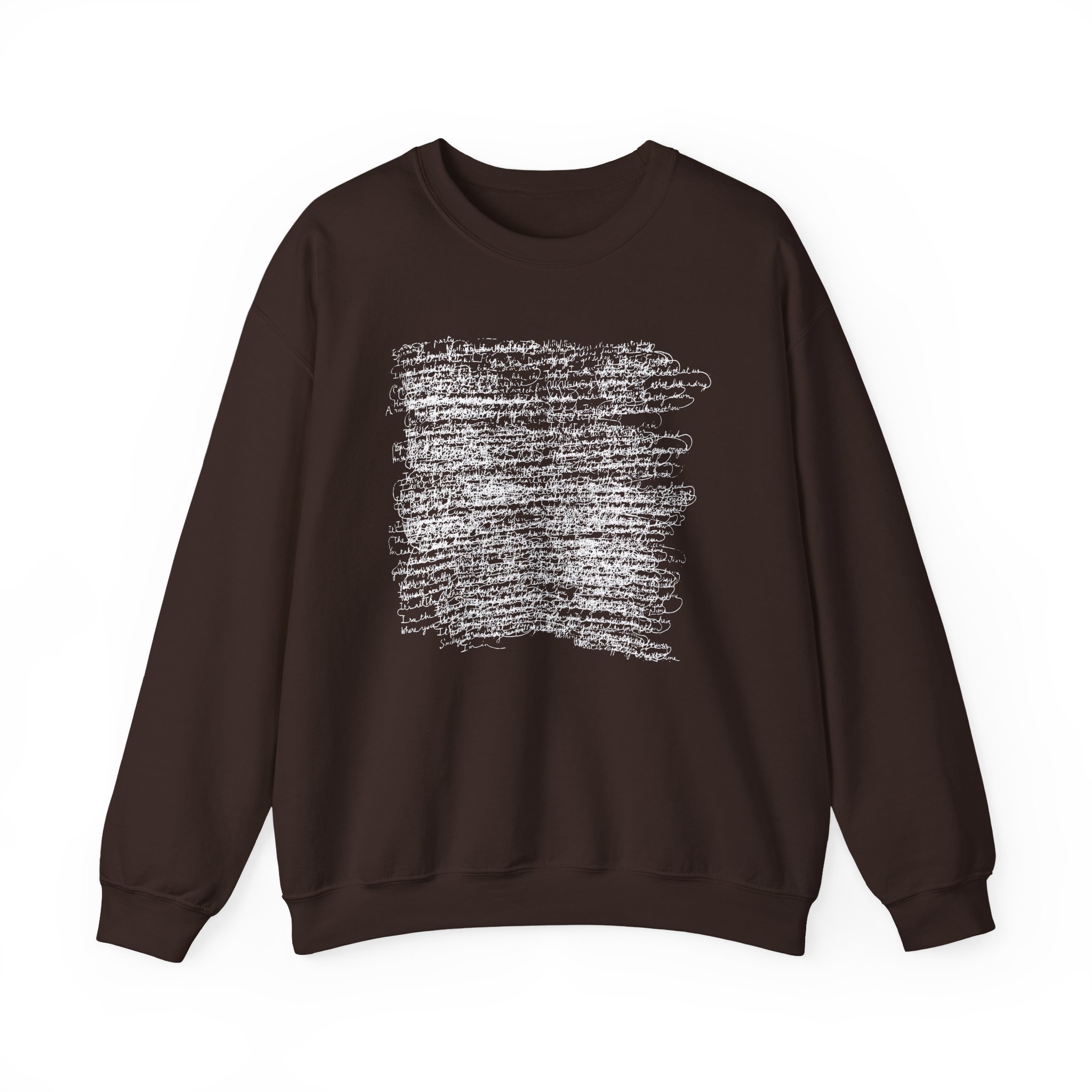 Tom Odell Scribble Unisex Heavy Blendâ„¢ Crewneck Sweatshirt