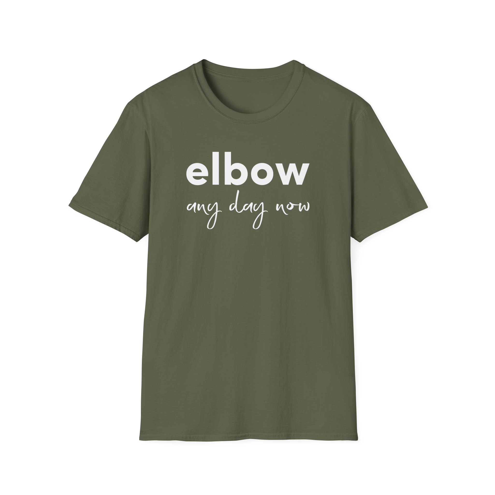 Elbow Audio Any Day Now Unisex Softstyle T-Shirt