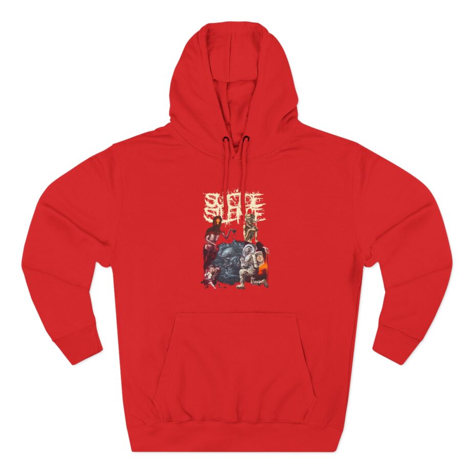 Suicide Silence Rymd Cover Tour 2023 Three-Panel Fleece Hoodie