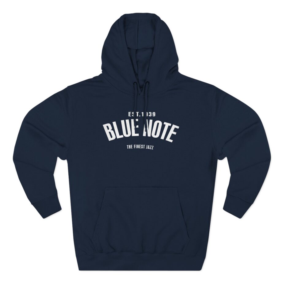 Blue Note Records Three-Panel Fleece Hoodie