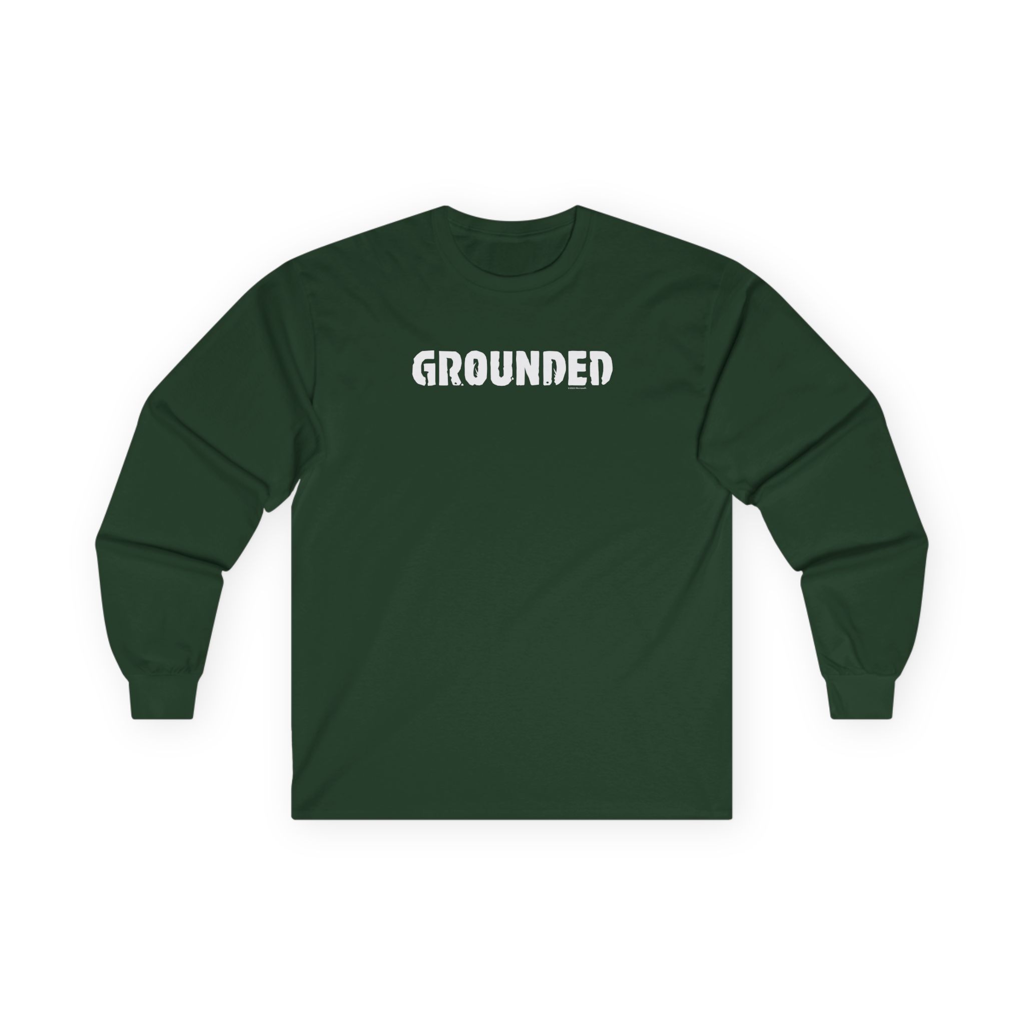 Grounded Logo Unisex Ultra Cotton Long Sleeve Tee