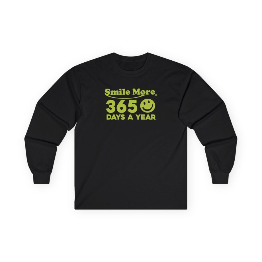Roman Atwood Smile More 365 Unisex Ultra Cotton Long Sleeve Tee