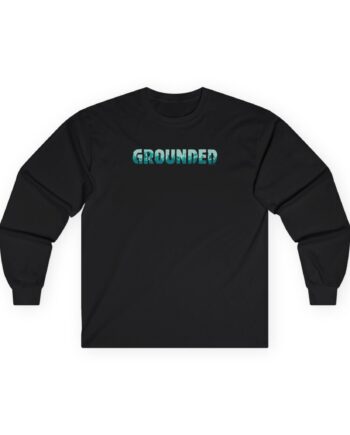 Grounded Logo Unisex Ultra Cotton Long Sleeve Tee