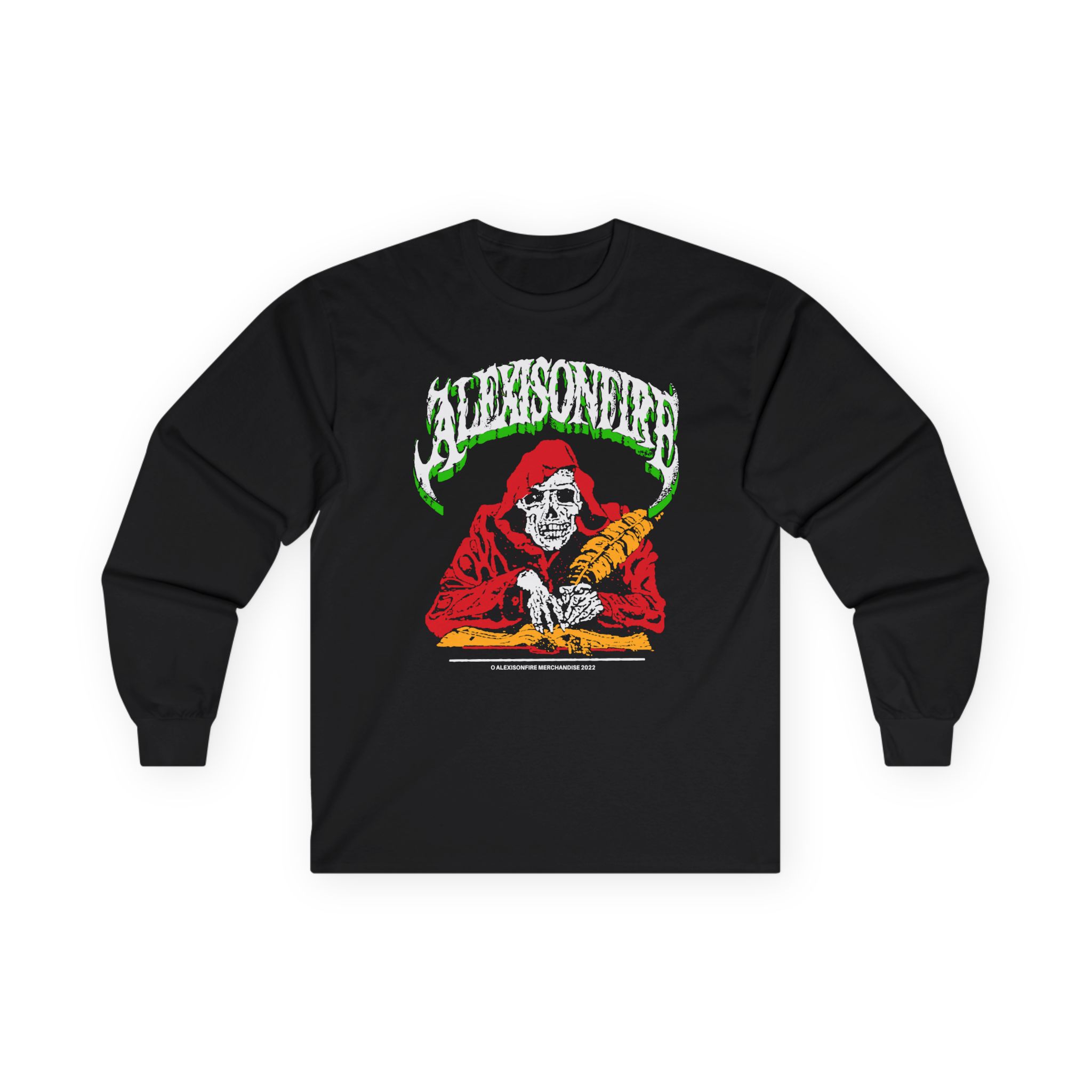 Alexisonfire Skelwrite Unisex Ultra Cotton Long Sleeve Tee