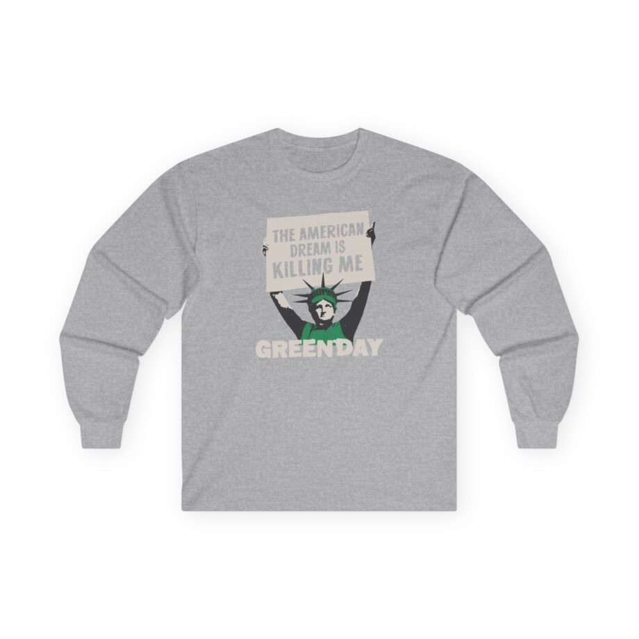 Green Day Lady Liberty Protest Unisex Ultra Cotton Long Sleeve Tee