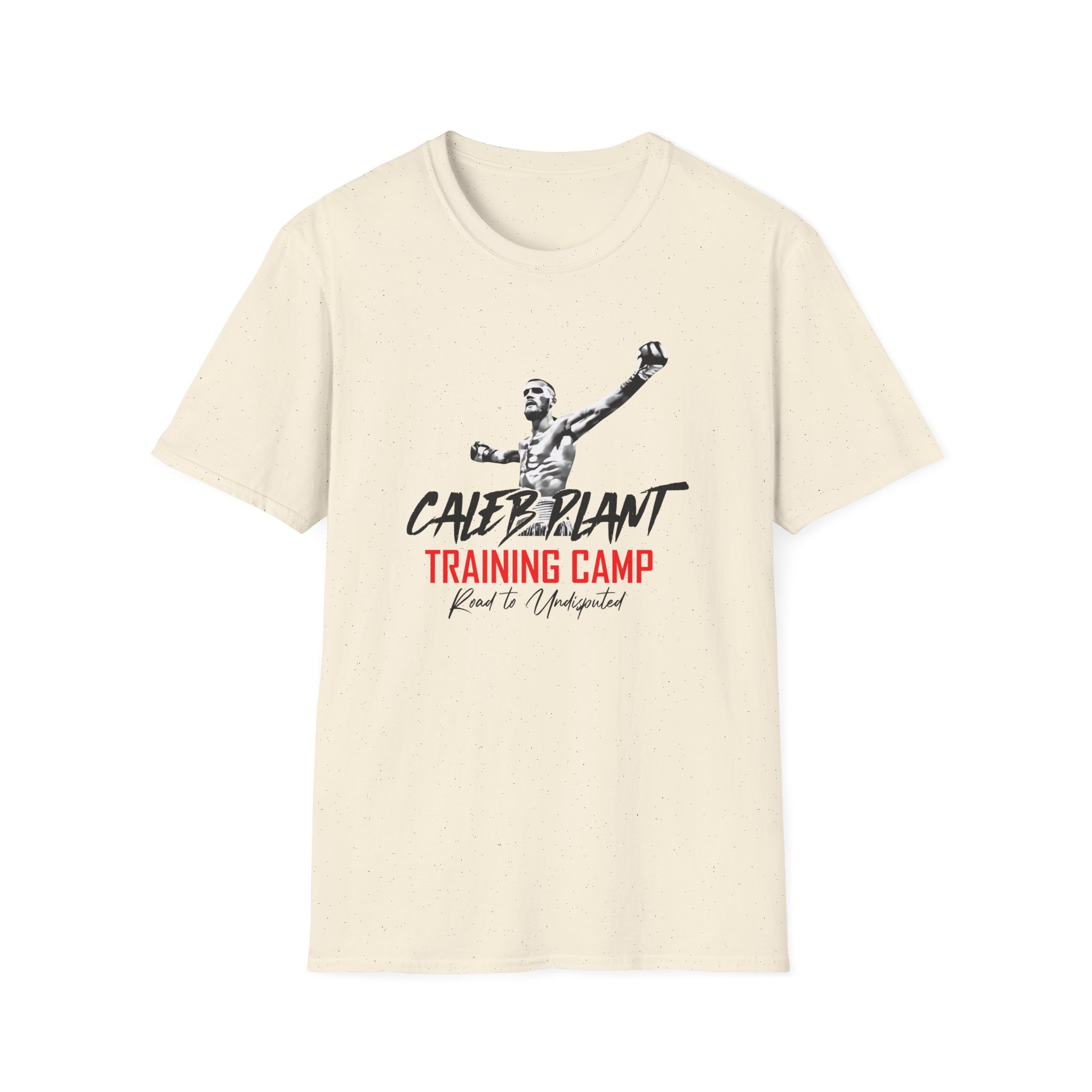 Caleb Plant Training Camp W/ Image Unisex Softstyle T-Shirt