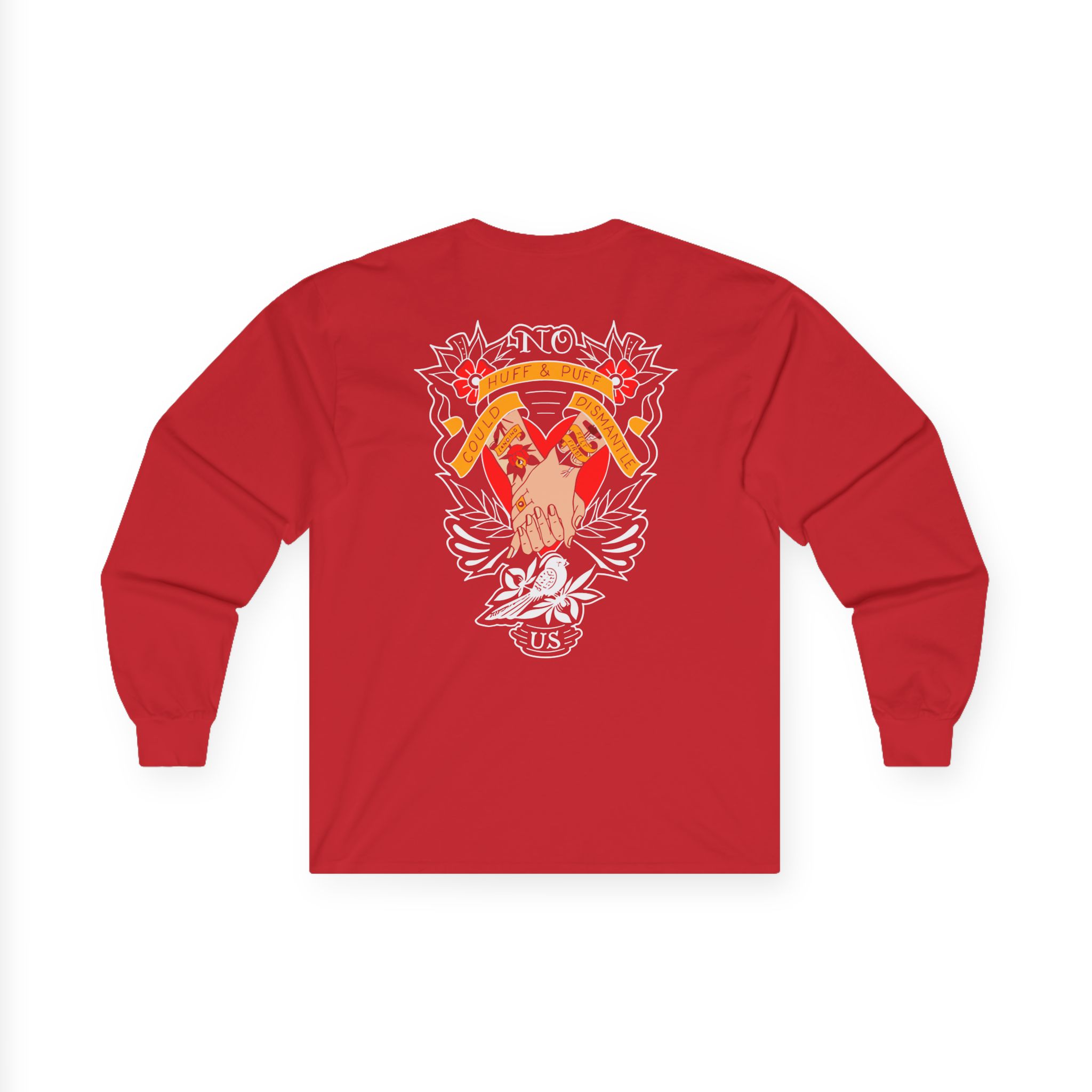 Bayside Landing Feet First Unisex Ultra Cotton Long Sleeve Tee