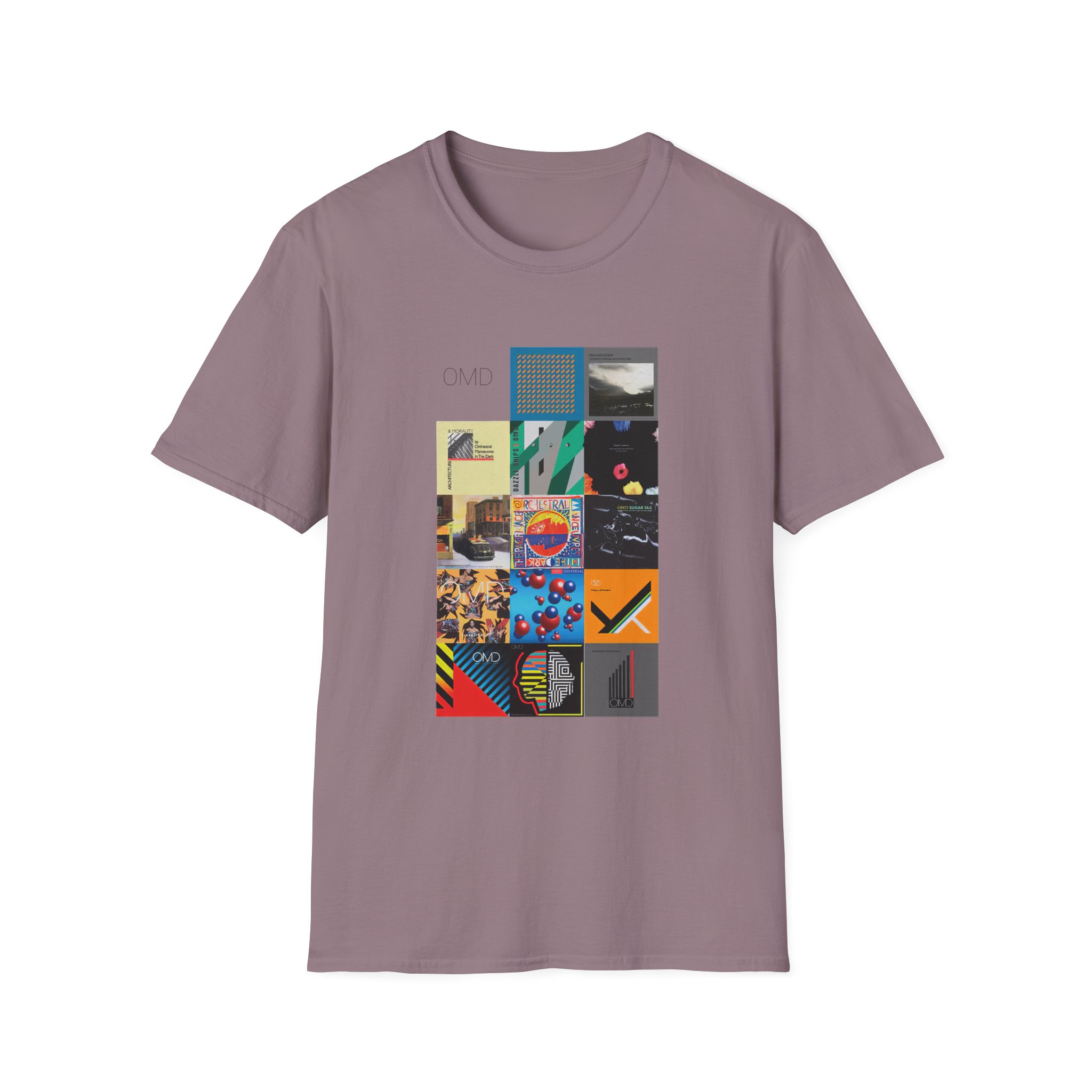 Omd Discography Unisex Softstyle T-Shirt