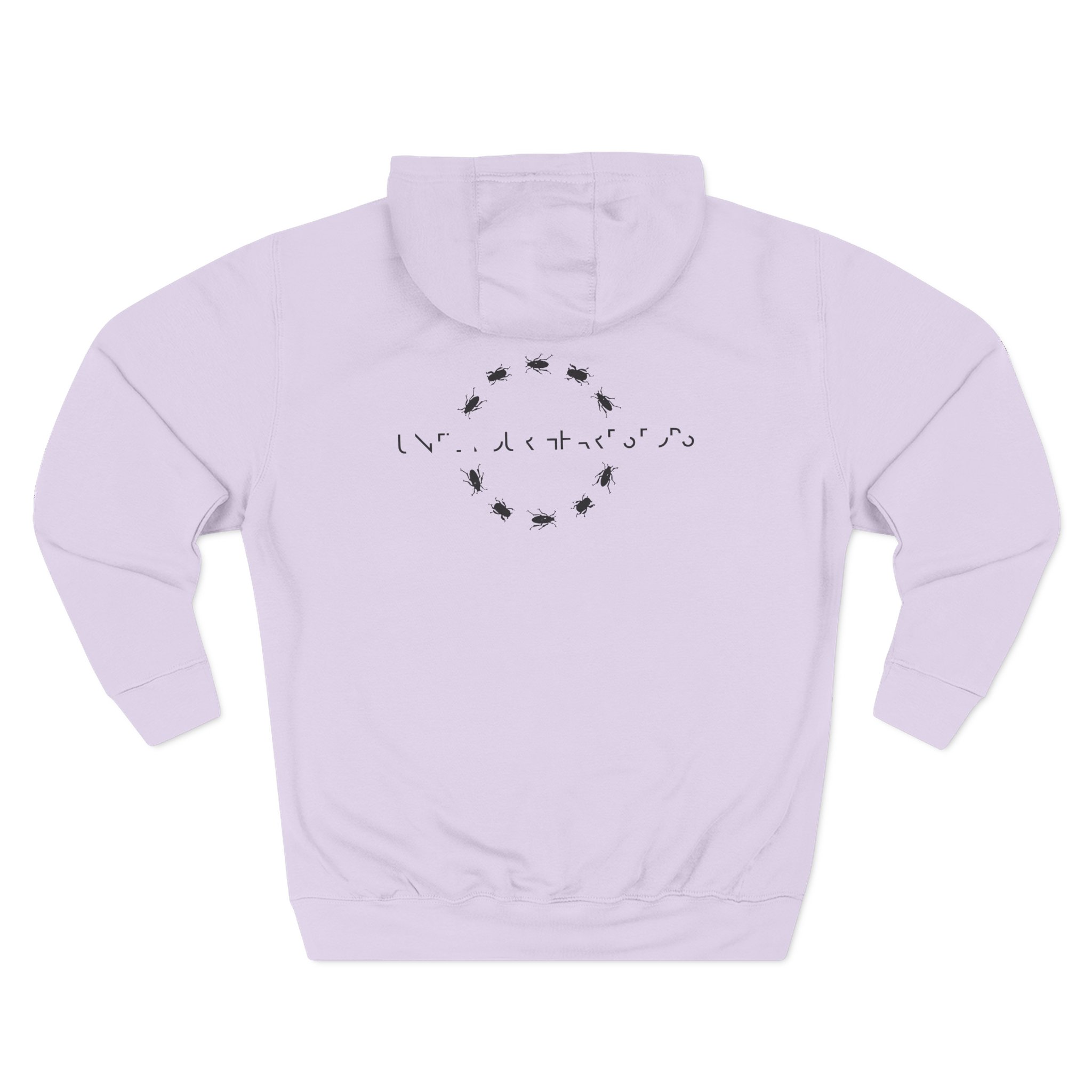 Cave in Classic Heart Three-Panel Fleece Hoodie