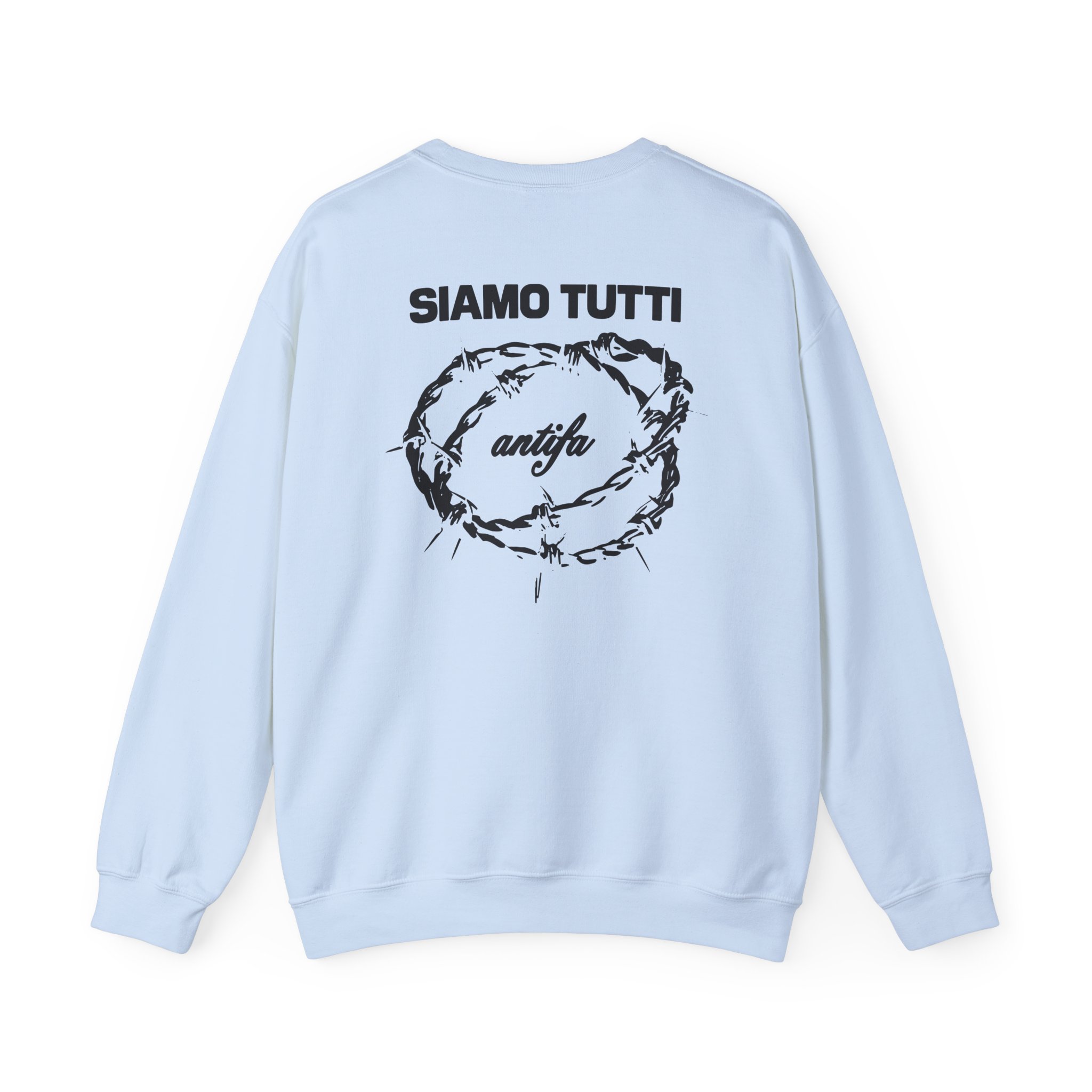 Disarstar Siamo Tutti Antifa Unisex Heavy Blendâ„¢ Crewneck Sweatshirt