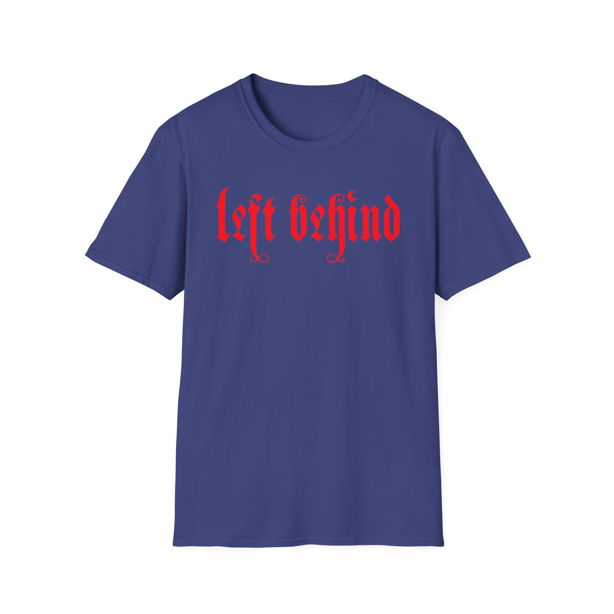 Left Behind Blessed by the Burn Unisex Softstyle T-Shirt