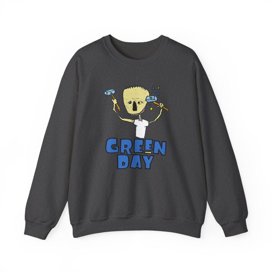 Green Day Nimrod Vintage Hammer Unisex Heavy Blend™ Crewneck Sweatshirt