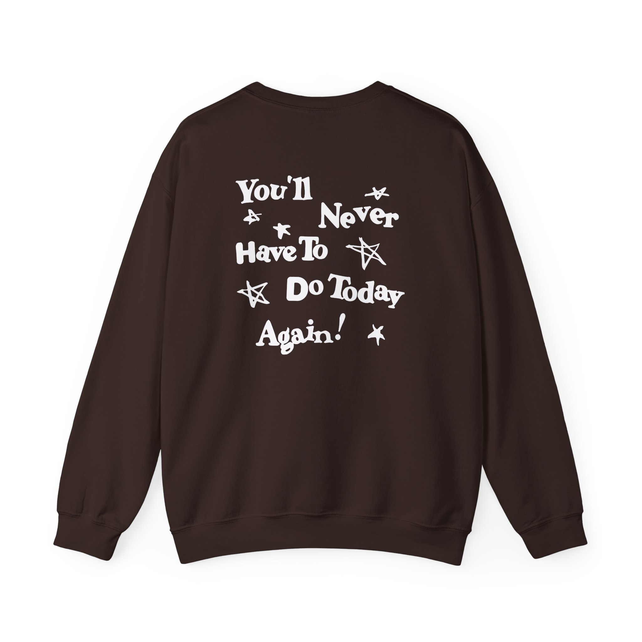 Alex Warren You’ll Never Have to Do Today Again Unisex Heavy Blend™ Crewneck Sweatshirt