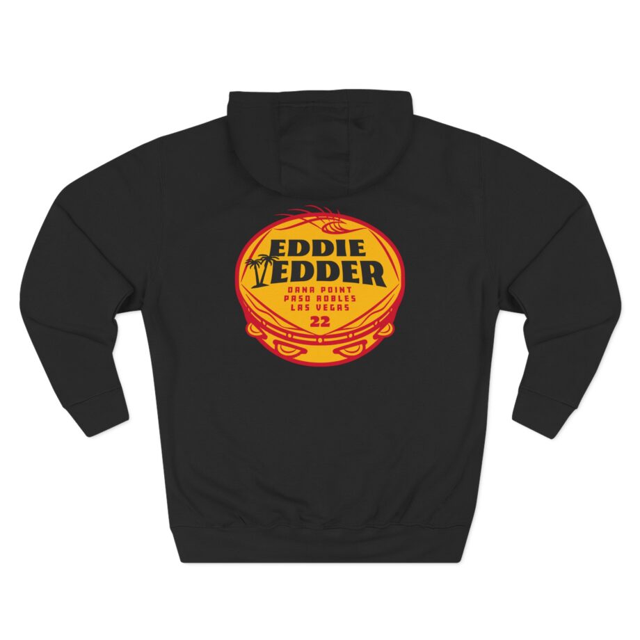 Eddie Vedder Tambourine Three-Panel Fleece Hoodie
