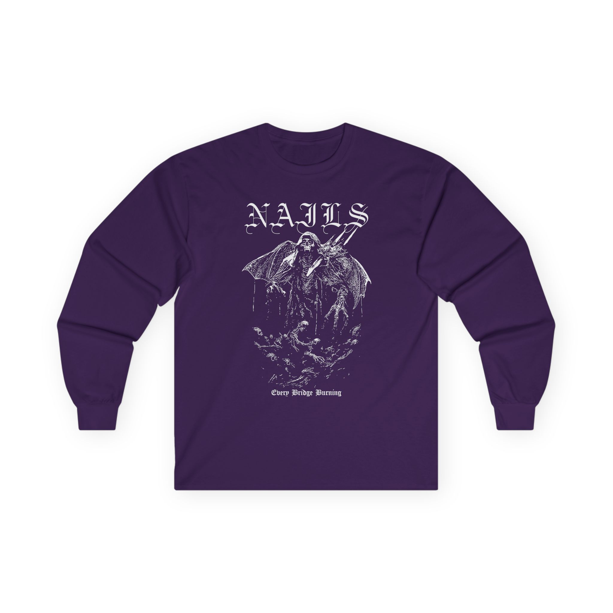 Nails Every Bridge Burning Unisex Ultra Cotton Long Sleeve Tee