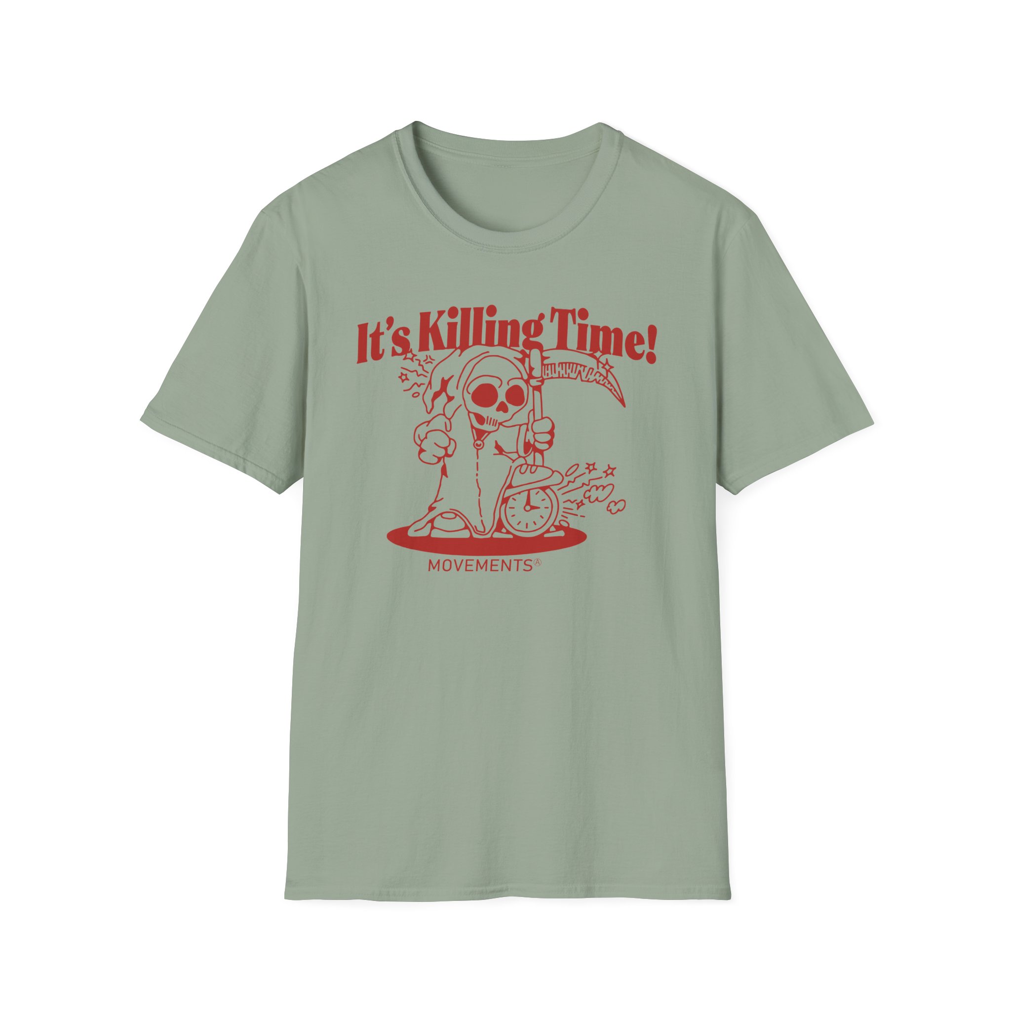 Movements Killing Time Unisex Softstyle T-Shirt