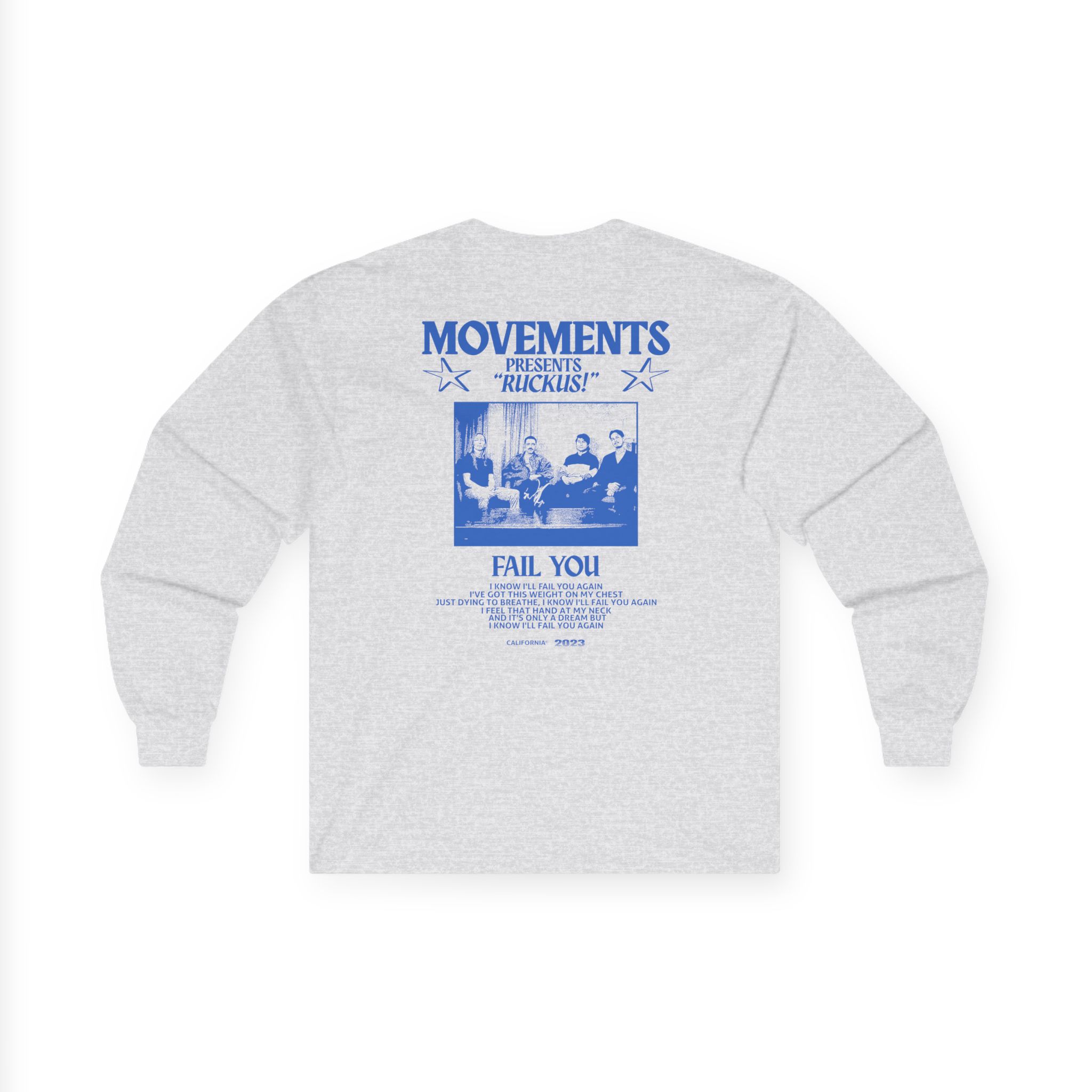 Movements Fail You Photo Unisex Ultra Cotton Long Sleeve Tee