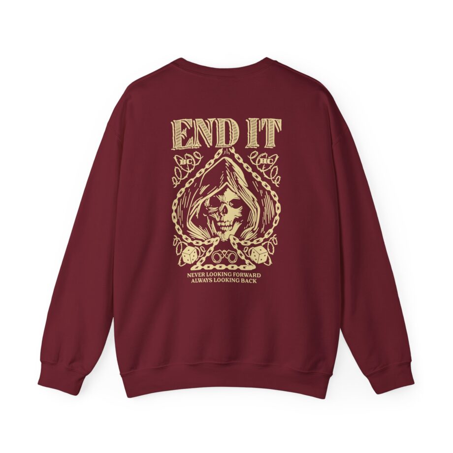 End It Spade Reaper Unisex Heavy Blend™ Crewneck Sweatshirt