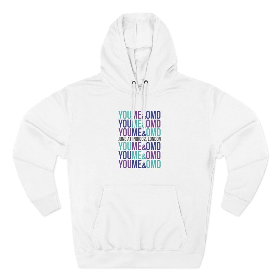 Omd Three-Panel Fleece Hoodie