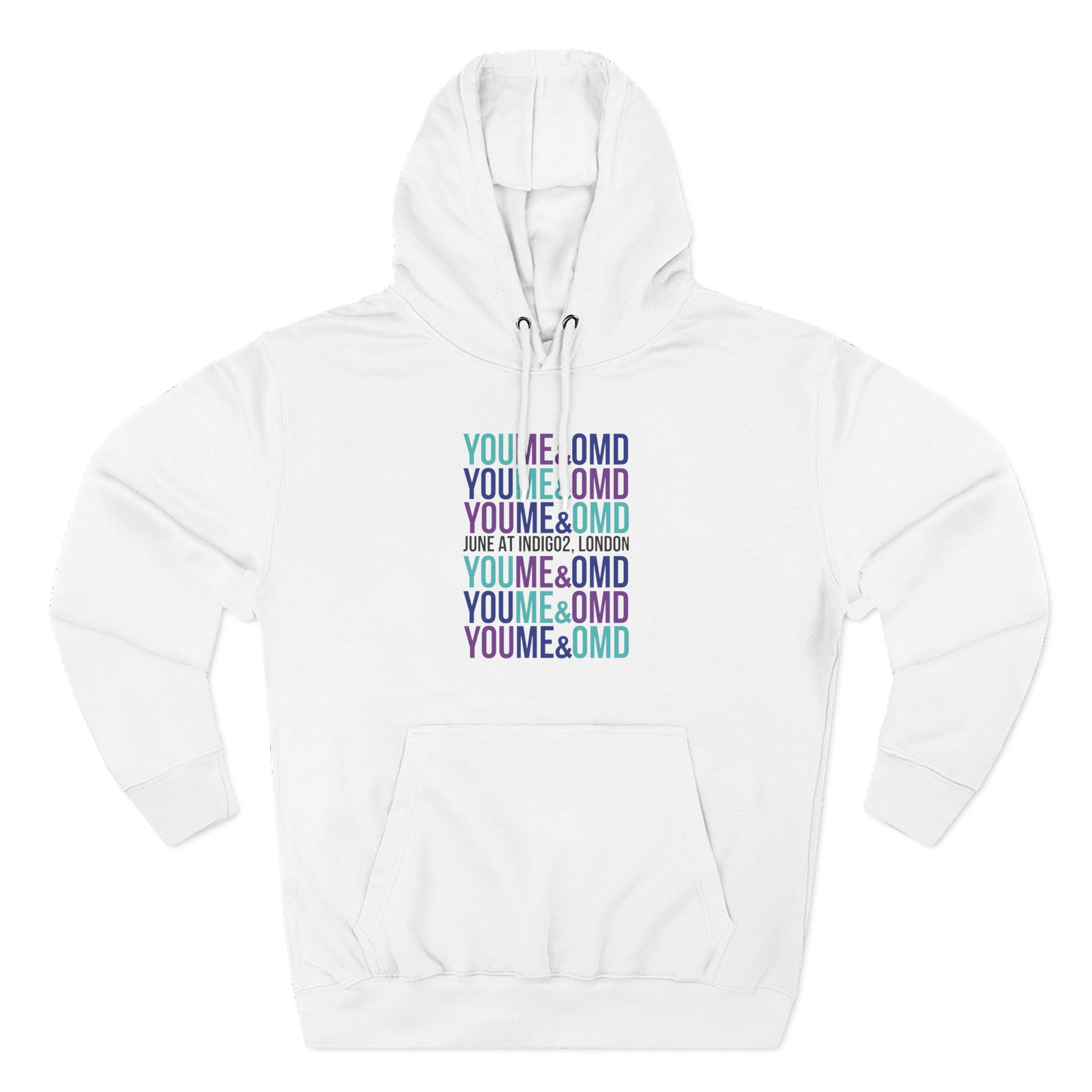 Omd Three-Panel Fleece Hoodie