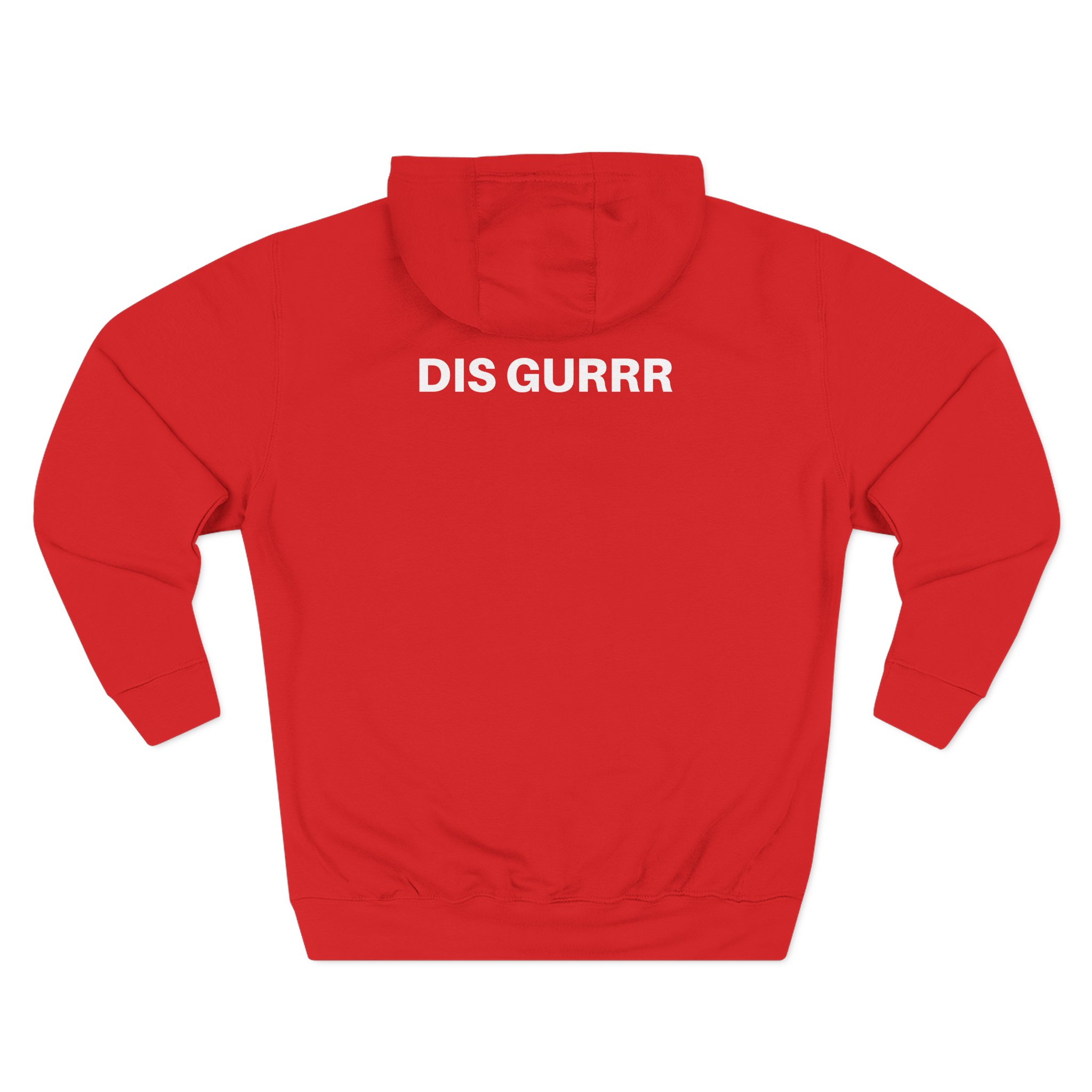 Shawty Bae Diss Gurrr Anniversary Three-Panel Fleece Hoodie