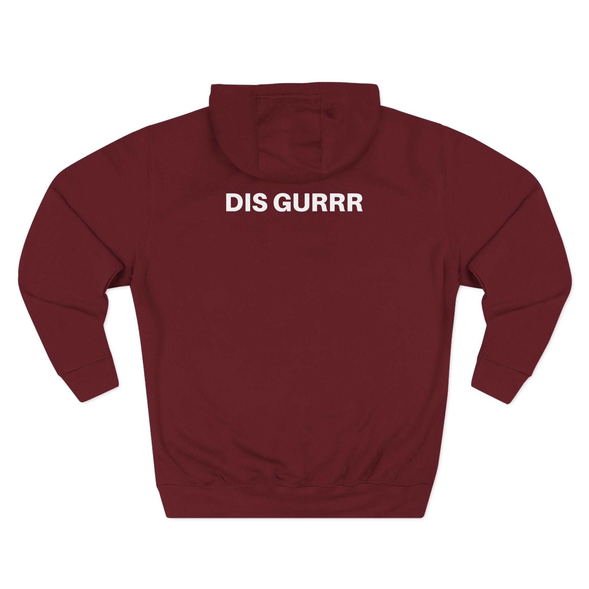 Shawty Bae Diss Gurrr Anniversary Three-Panel Fleece Hoodie